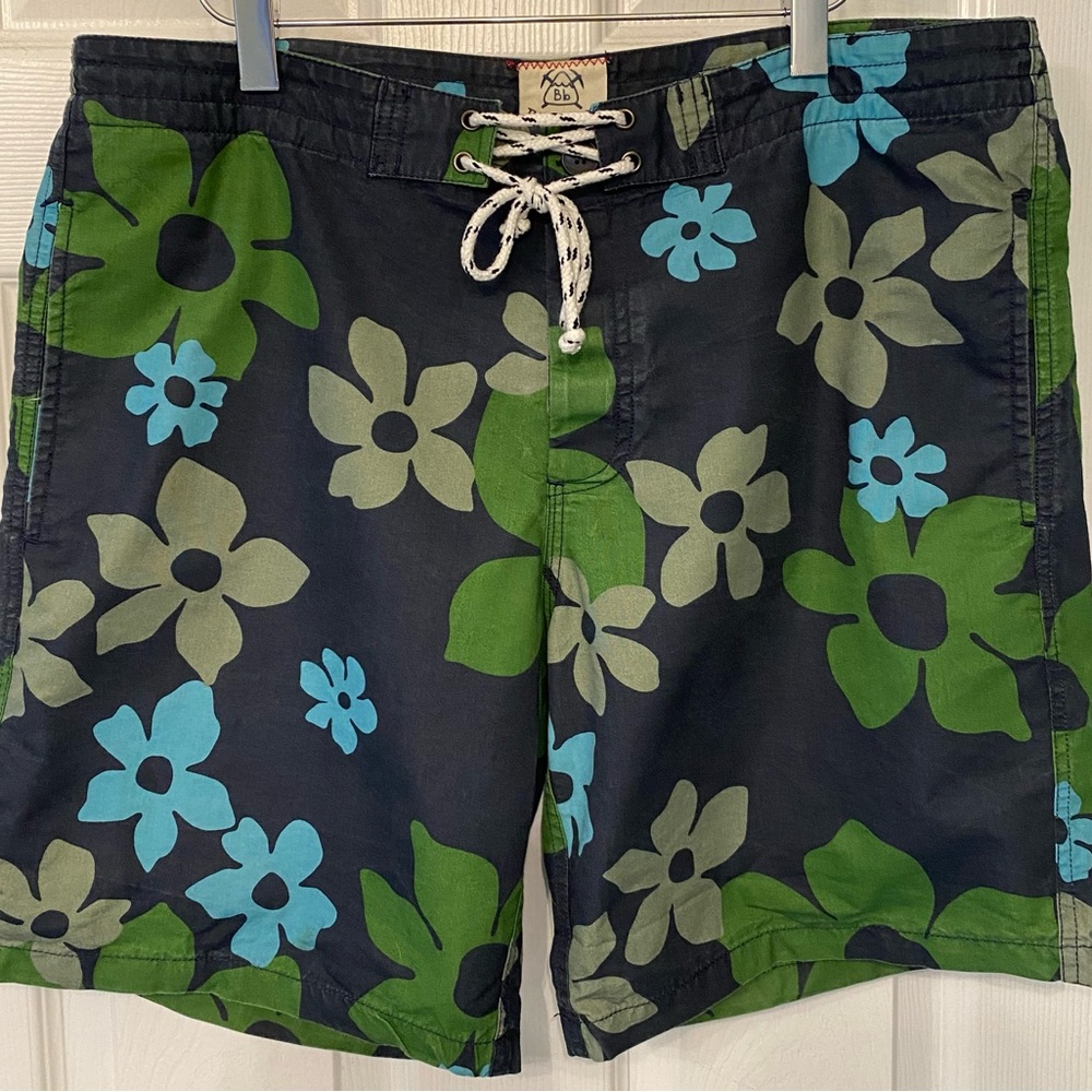 Floral Patterned Men’s Board Shorts